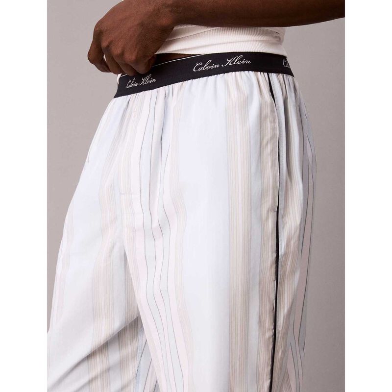 Calvin Klein Cotton Poplin Graphic Script Sleep Pant image number 2